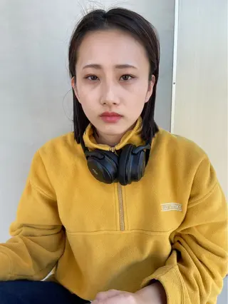 ショート カラー パーマ CEINE OURのヘアスタイル