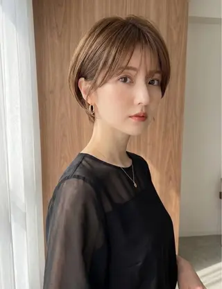 ショート duFaBle ‪✂︎‬長妻柳杜のヘアスタイル