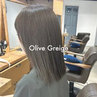 セミロング カラー Eri 🌿透明感・艶カラーのヘアスタイル