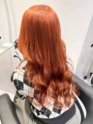 ロング カラー 透明感/暖色カラー 🤎🧡のんのヘアスタイル