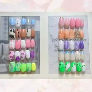ネイル nail.u所属・テルイ ユウのネイルデザイン