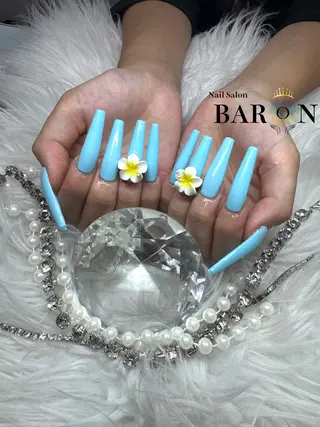 ロング 🖤BARON🖤 MIUのネイルデザイン