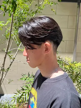 パーマ メンズ デザイナー平澤 健志郎のヘアスタイル