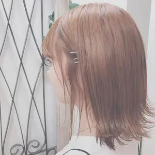 ミディアム 透明感カラー💖 Stylist佐藤澪のマツエク・マツパデザイン
