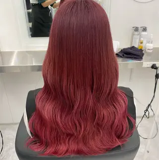 セミロング カラー 🎀愛されgirly ヘア🫧Ayakaのヘアスタイル