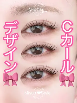 マツエク・マツパ edge origination　博多店所属・Miyuu _eyelistのマツエク・マツパデザイン