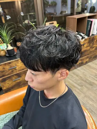 パーマ 古澤 咲来のヘアスタイル