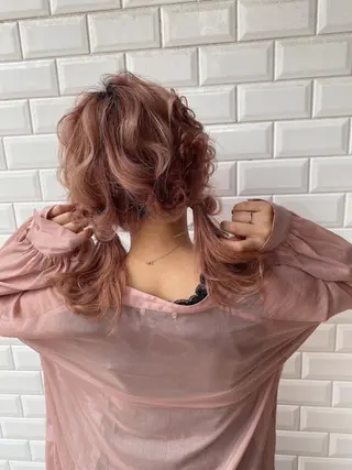 ヘアアレンジ メンズモテパーマ💙 fuwaのヘアスタイル