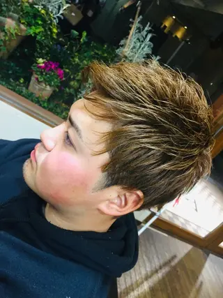 ショート メンズ カット&リラクゼーションサロンA/Z所属・メンズカット kimotoのヘアスタイル
