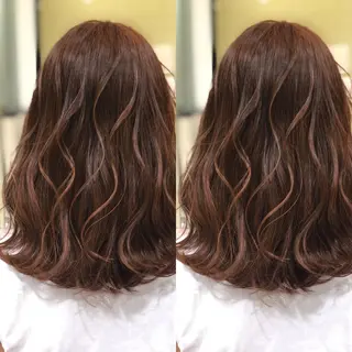ミディアム Y Uのヘアスタイル