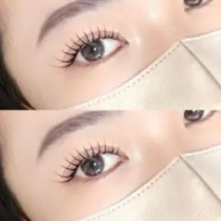 アイブロウ 吉岡 南菜のマツエク・マツパデザイン