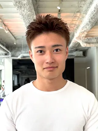 カラー メンズ ANY/メンズ特化/ シバヤ ユウキのヘアスタイル