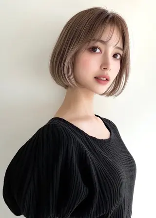 ショート 美髪×縮毛矯正 水上真由美😘のヘアスタイル
