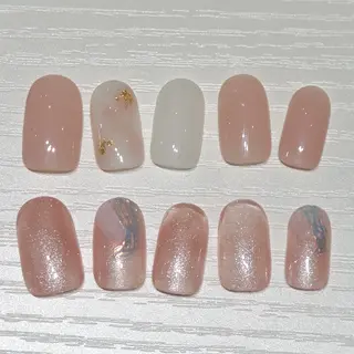 ネイル 6RokuHair（ロクヘアー)所属・門川 茉奈美のネイルデザイン