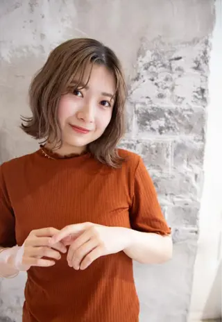 ミディアム LA・BEAU 赤羽店所属・千葉 優奈のヘアスタイル