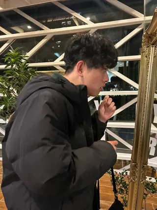 パーマ メンズ 西 優衣奈のヘアスタイル