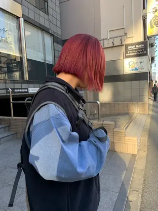 ショート ボブ/髪質改善カラー Natsuのヘアスタイル