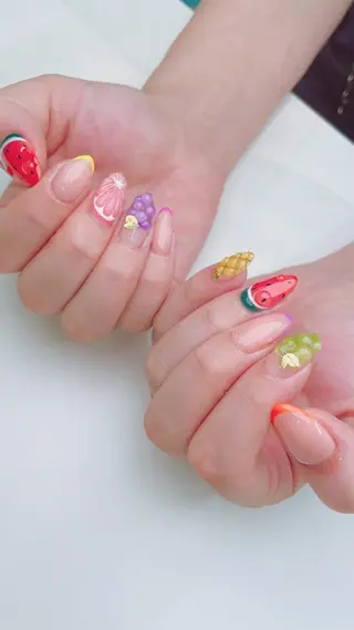 ネイル Blushオーナー Shiinaのネイルデザイン