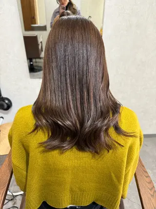 ロング カラー Bish Yanaのヘアスタイル