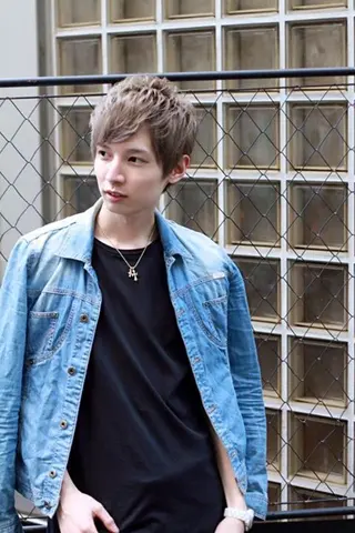 メンズ LAS 代表 ナガカワ コウヘイのヘアスタイル