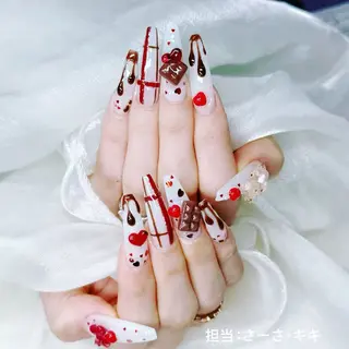 ネイル ラベンダー💖日暮里 ルル💖ネイルのネイルデザイン