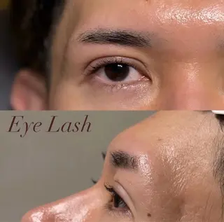 メンズ マツエク・マツパ LaLa Olino所属・HARUE/🅿️/ 完全貸切/垢抜けの眉毛・アイブロウイメージ