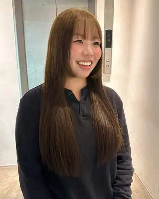 ロング もりやま りりかのヘアスタイル