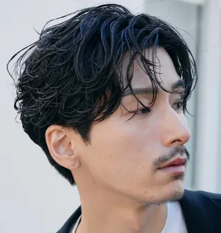 パーマ メンズ 仙台フェザーパーマ/ fifth/遠藤楓雅のヘアスタイル