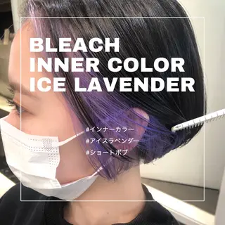 ショート カラー 推しカラー✨ オタク美容師ユウカのヘアスタイル