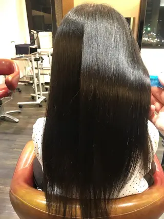 ロング 縮毛矯正/ 髪質改善 /ショート　圍　崇行のヘアスタイル