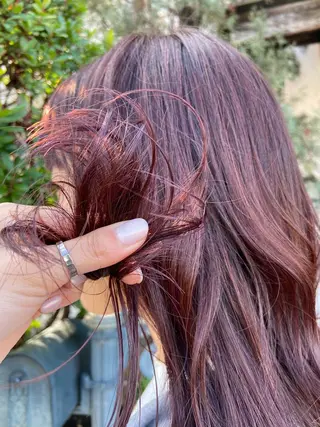 セミロング カラー Hair Musee   柱店所属・topstylist 吉住 早織のヘアスタイル