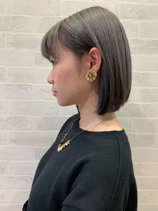 ショート カラー イエナ所属・村山 美空のヘアスタイル