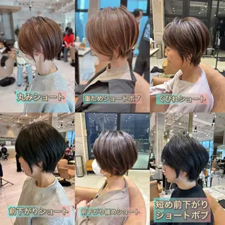 ショート ショートボブ/ 無料カット/荒砂のヘアスタイル