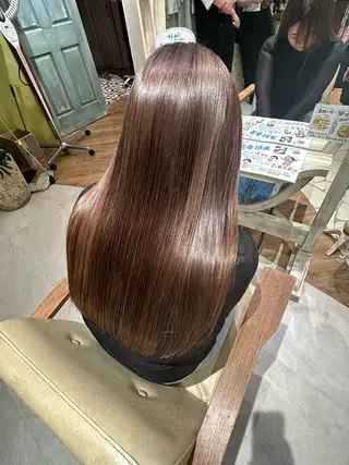 ロング 韓国風レイヤーカット 🇰🇷❕モカのヘアスタイル