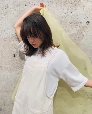 ミディアム カラー ayano /トレンドヘアのヘアスタイル