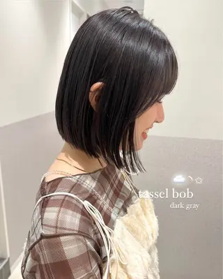 ミディアム カラー 赤み消し/透明感 🪽◝✩ 武者春花のヘアスタイル