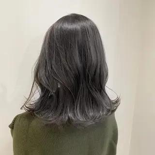 ミディアム カラー 縮毛矯正/髪質改善 /韓国風　山川春輝のヘアスタイル