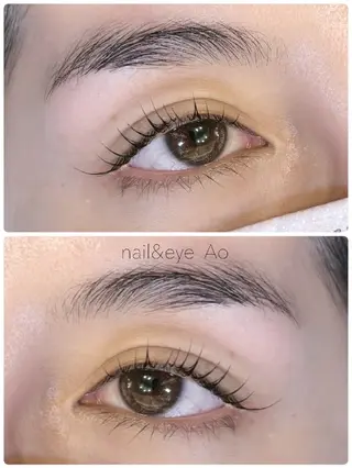 マツエク・マツパ Ao CHIE のマツエク・マツパデザイン