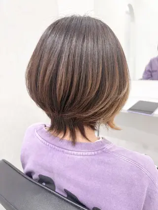 ショート AI KIのヘアスタイル