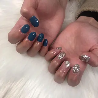 ネイル 西岡 杏のネイルデザイン