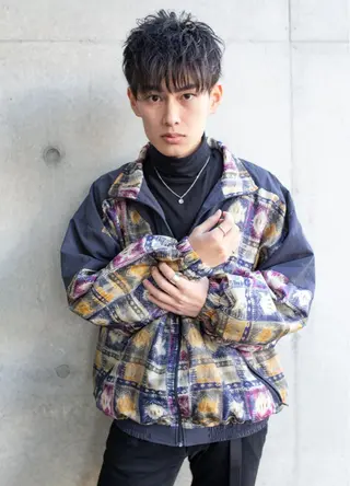 メンズ 森本裕/オーナー/ スパイラルパーマのヘアスタイル