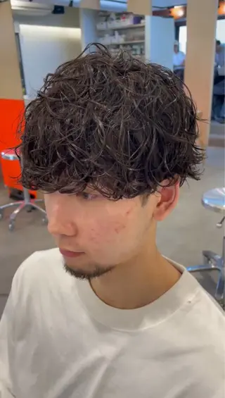 パーマ メンズ fifth 武正 琉生のヘアスタイル