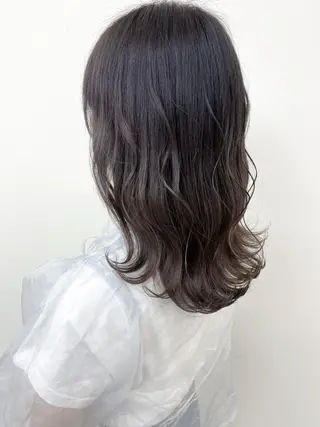 セミロング カラー Meena by urban所属・丹羽 隼人/髪質改善 /韓国ヘア🇰🇷のヘアスタイル