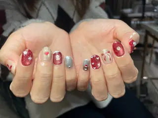 ネイル 隅田 花のネイルデザイン