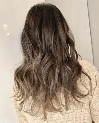 ロング カラー 無料カットモデル募集 スタイリスト石井大夢のヘアスタイル