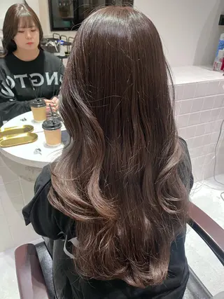 ロング カラー loulou所属・透明感カラー 💎飯塚ゆうきのヘアスタイル