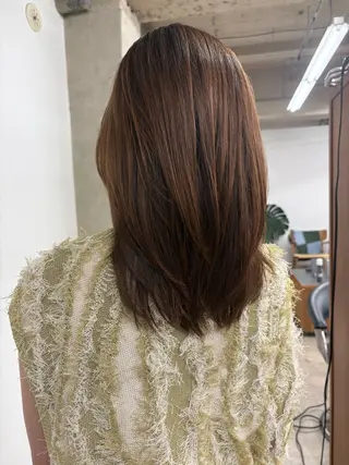 ミディアム STILL LIGHTS所属・佐久間 萌のヘアスタイル