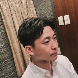 ショート メンズ HIROGINZA ヒロ銀座 青山所属・マツオ リュウホウ🐉のヘアスタイル