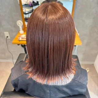 カラー 千木良 萌々のヘアスタイル