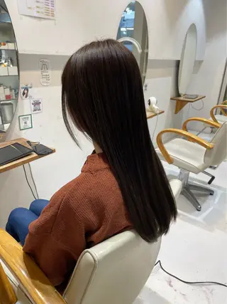 ロング カラー ４ｃｍ諸江店所属・澤野 祐羽のヘアスタイル